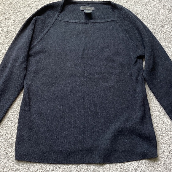 Banana Republic Black Knit Long Sleeve Top - Picture 1 of 2